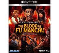 Various The Blood Of Fu Manchu [4K Uhd + Blu-Ray] [4K Ultra Hd] Blu-Ray NUOVO
