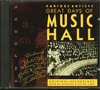 Various - The Great Days of Music Hal