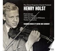 various The Great Forgotten Danish Violinist Henry Holst (CD) Album