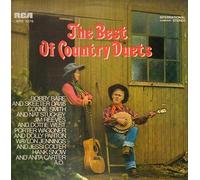 VARIOUS - VARIOUS - best of country duets RCA 4082 (LP vinyl record)