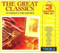 Various - Various - The Great Classics Vol. 1 - 3 (3 CD-Set) 60 Golden Treasures feat Favourites by: Tchaikovsky, Chopin, Mozart, Beethoven, a.m.m.