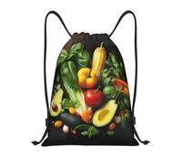 Various Vegetables Donna Uomo Sacca Sportiva Impermeabile Sacchetto Sportivo Resistente Borsa Con Coulisse Per Yoga Ginnastica Scarpe