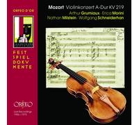 Various Violin Concerto K219 (Grumiaux, Morini, Milstein) (CD) Album