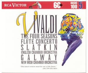 Various Vivaldi: The Four Seasons; Flute Concerto RCA Victor Basic 100, Vol (CD)