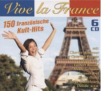 Various Vive la France-150 Französische Kult-Hits (CD)