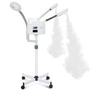 VARIPOWDER Vaporizzatori facciali professionali 3 in 1 con lampada di ingrandimento 5X