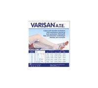 VARISAN ATE 18 MMHG CALZA AUTOREGGENTE PUNTA ISPEZIONABILE NORMALE COLORE BIANCO MISURA MEDIUM 1PAIO