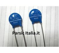 Varistore MOV Circuit Protection S10K17 D=12mm 17VAC 22VDC P=10mm ( = 100 PEZZI)