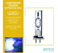Varius 250W attacco G12 lampadina bulbo alta pressione lampada abbronzante