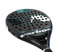 Varlion- LW Carbon TI Difusor Hexagon BK-racchetta padel con custodia originale