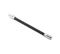 VARNOK Barra di prolunga for albero flessibile 1/3 pezzi | Asta di collegamento chiave elettrica pieghevole for chiave a tubo pieghevole da 3/8" 1/4" 1/2"(Black Short)