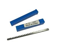 VARNOK Broccia per chiavetta Broccia for chiavetta a Spinta da 2 mm, in Acciaio rapido di Dimensioni metriche, for Utensili da Taglio