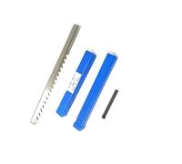 VARNOK Broccia per chiavetta Broccia for chiavetta a Spinta da 3/16 Pollici B for brocciatrice CNC, utensile da Taglio in Acciaio rapido HSS for Lavorazione dei Metalli