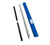 VARNOK Broccia per chiavetta Fresa for broccia a chiavetta con Spessore da 12 mm D e Spessore in Acciaio rapido HSS, utensile da Taglio CNC con 2 spessori