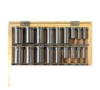 VARNOK Broccia per chiavetta in Pollici 1PC 1/2B 9/16B 5/8B 11/16B 3/4B 13/16B 7/8B 15/16C 1-1/16C Boccola Tipo B/Tipo C for broccia for chiavetta con in Pollici(3-4C 23.65x63mm)