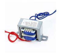 VARNOK Trasformatore di Potenza EI Mini EI Trasformatore di Potenza AC-AC 220V Ingresso 6V 9V 12V 15V 24V trasformatore Doppio 12V 9V-0-9V 2W/VA Trasformatore elettronico(9V-0-9V)