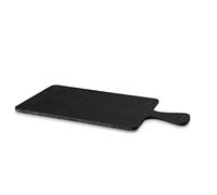 Varotto & Co. Tagliere Rettangolare in Ardesia con Manico Nero Opaco cm 34x18 con Piedini Antiscivolo cod.TG00020MT