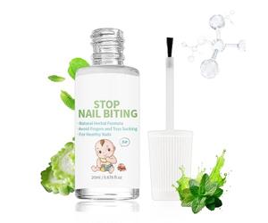 Varrana anti -normale per bambini - vernice trasparente protettiva, applicazione rapida rapida, gusto amaro efficiente | Dita di prevenzione liquida per ragazzi, ragazze, bambini, asilo, scuola,