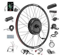 Varstrom 48V 1000W Kit Conversione Ebike 26 27,5 28 29 Pollici 700C Motore Mozzo Posteriore con Controller & Display Opzionale - Kit Conversione Bicicletta Elettrica Cassette Freno a Disco MTB CTB