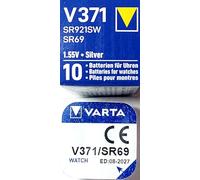 VARTA 10 batterie al ossido argento per orologi V371 (SR69) SR920SW 1,55 Volt