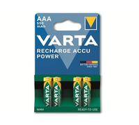Varta Ready2Use HR03 4pcs Batteria ricaricabile Mini Stilo AAA Nichel-Metallo Idruro NiMH