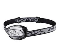 17631 Torcia LED da Testa Outdoor Headlight H20, 22 Lumen, 3 pile Ministilo AAA Longlife Power incl, Luce Bianca e Rossa per la notte, testa orientabile, elastico regolable, idrorepellente, leggera per jogging, campeggio, ciclismo