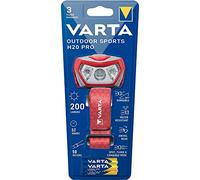 Torcia elettrica Varta 017650101421 Outdoor Sports H20 Pro Rosso