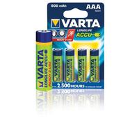Varta 1x4 LL Accu AAA NiMH 800 mAH, 56703101404