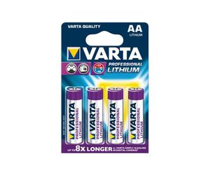 Varta 1x4 Professional Litio Mignon AA