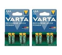 Varta Ready2Use HR03 4pcs Batteria ricaricabile Mini Stilo AAA Nichel-Metallo Idruro NiMH