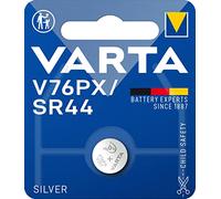 VARTA V 76PX - Pila a bottone in ossido di argento, V 76 P x 145 mAh, 11,6 x 5,
