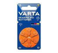 VARTA AIR 13 - Batteria per apparecchi acustici, zinco-aria, 7,8x5,35 mm, Aid 1