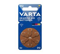 VARTA AIR 312 - Batteria per apparecchi acustici, zinco-aria, 7,8x3,45 mm, Aid 3