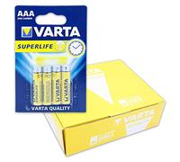 48 X BATTERIA MINI STILO AAA R03 ZINCO-CARBONE BATTERIE MINI-STILO 1.5V BLISTER-