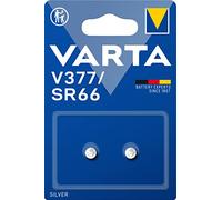 Varta 48011 SR66 (V377) - batteria a bottone ossido d'argento-zinco 1 55 V - Doppio Blister