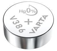 VARTA 386 - Pila a bottone in ossido di argento, V 386, 105 mAh, 11,6 x 4,1