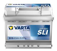 Batteria Auto Varta D15 Silver Dynamic 63 Ah - 610a