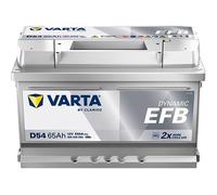 VARTA 565500065K262 Dynamic EFB D54 Batteria 12V 65Ah 650A B13 per VW GOLF II