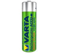 Varta 567061011111 - Pack di 10 batterie ricaricabili aa, 2100 mAh, colore: verde