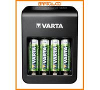 Caricabatterie Varta LCD Plug Charger+ incl. 4x batterie AA 2100mAh