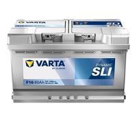 VARTA 580400074K262 Dynamic SLI F16 Batteria 12V 80Ah 740A B13 per BMW X3 (E83)