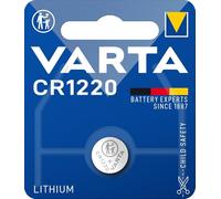 Varta 6220112401 - PILA LITIO, CR-1220, 3 V, colore: argento