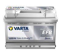 VARTA 932070076K312 Professional EFB Dual Purpose LED70 Batteria 12V 70Ah 760A