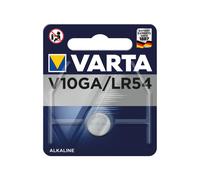 BATTERIA MONOUSO VARTA Pila a bottone Varta V10GA, LR54, 189, 89, LR1130