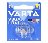 VARTA LR41 - Batteria a bottone alcalina, LR41, V3GA