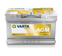 Batteria Auto Varta A6 (ex Varta F21) Start&stop Silver Dynamic Xev 80 Ah - 800 A