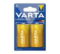 VARTA BATT LONGLIFE ALCALINA TORCIA BL 2 PZ - VARTA- 10,0 blister