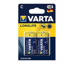 Varta batteria 1/2 torcia C alkalina 1,5V LR14 04114