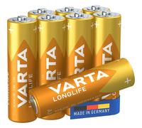 VAR LL8 MIGNON - Longlife, batteria alcalina, AA (stilo), confezione da 8