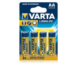 Varta Batteria 4106 Longlife Extra confezione da 4 pezzi